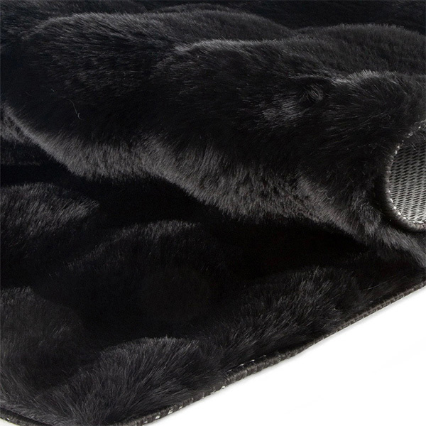 Tavşan Post Halı Oval Siyah80x200 - 3