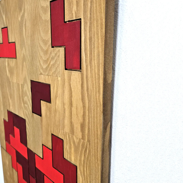 Tetris Heart Tablo - 4