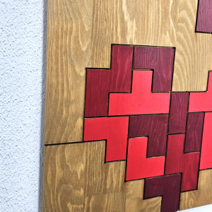 Tetris Heart Tablo - 3