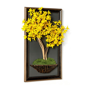 Tablo Timber Jasmine Tablaeu Sarı 35x65 - TepeHome (1)