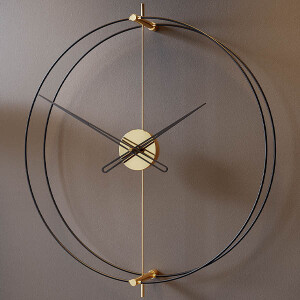 Timelessimple60 Gold Duvar Saati - TepeHome