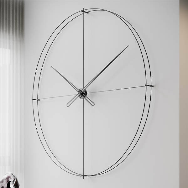 Timelesslarge200 Siyah Duvar Saati - 1