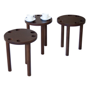 Trio Tabure Ceviz - TepeHome (1)