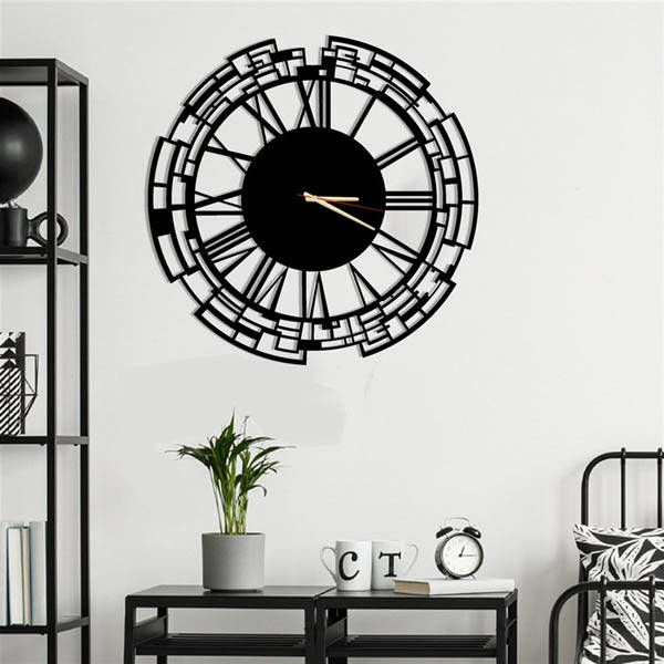 Venezia Metal Duvar Saati 60x60 - 1
