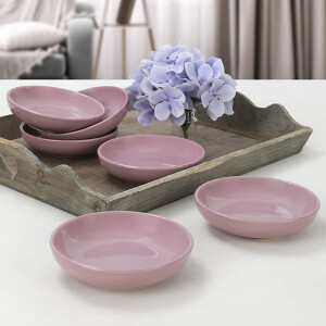 Violet Halka Çerezlik-Sosluk 13Cm 6Adet - TepeHome