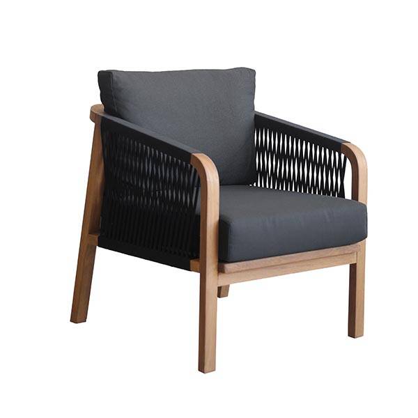 AB04 Sandalye V0601 Siyah İp 61,5X67X85 - 1