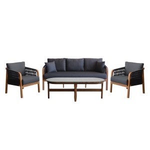 AB05 Oval Orta Sehpa 134X70X45 - 4