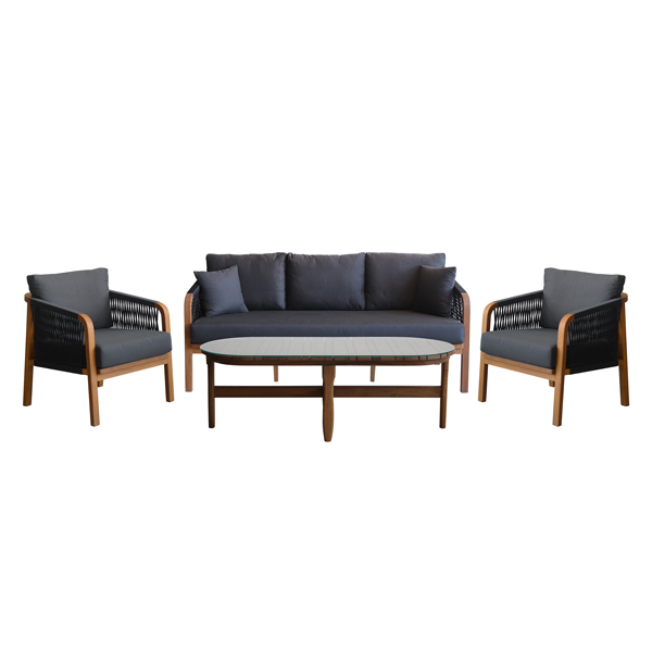 AB05 Oval Orta Sehpa 134X70X45 - 4