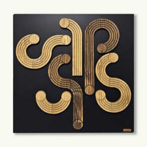 Wooden Harmony Tablo - TepeHome