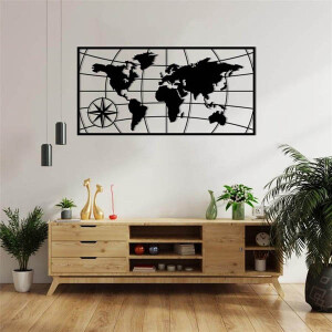 Xl Dünya Haritası World Map - TepeHome (1)