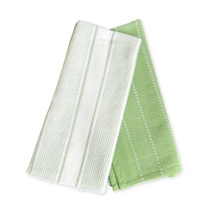 Yeşil Mutfak Havlusu 2li Set 60x40 cm - TepeHome