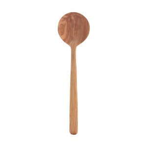 Zeytin Ağacı Yuvarlak Kaşık 33 Cm - TepeHome (1)